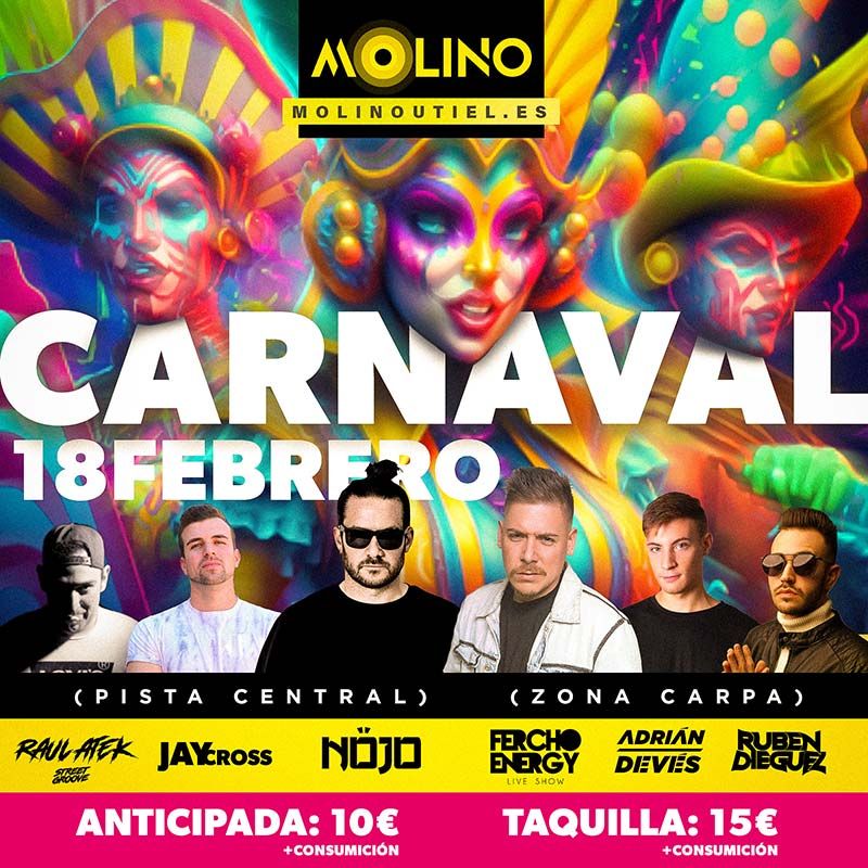 CARNAVAL · Sábado 18 de febrero