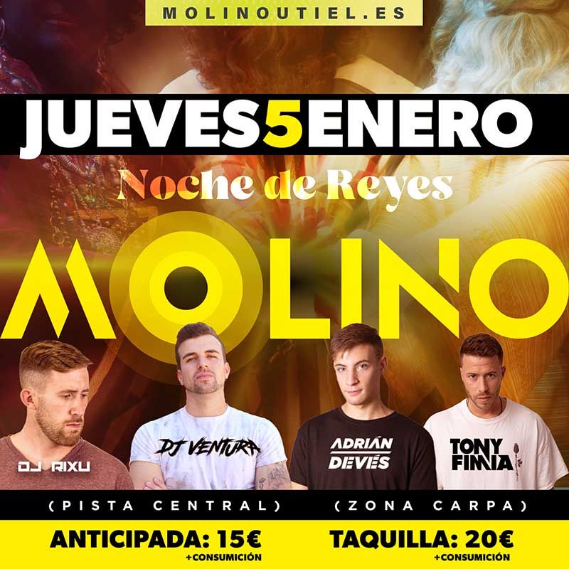 Jueves 5 de Enero · Noche de Reyes